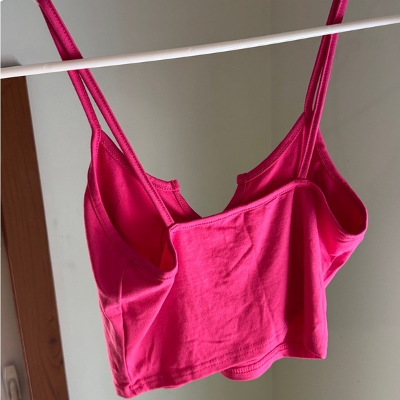 Pink Y2K Rhinestone Embellished Crop Top - Picture 6 of 10